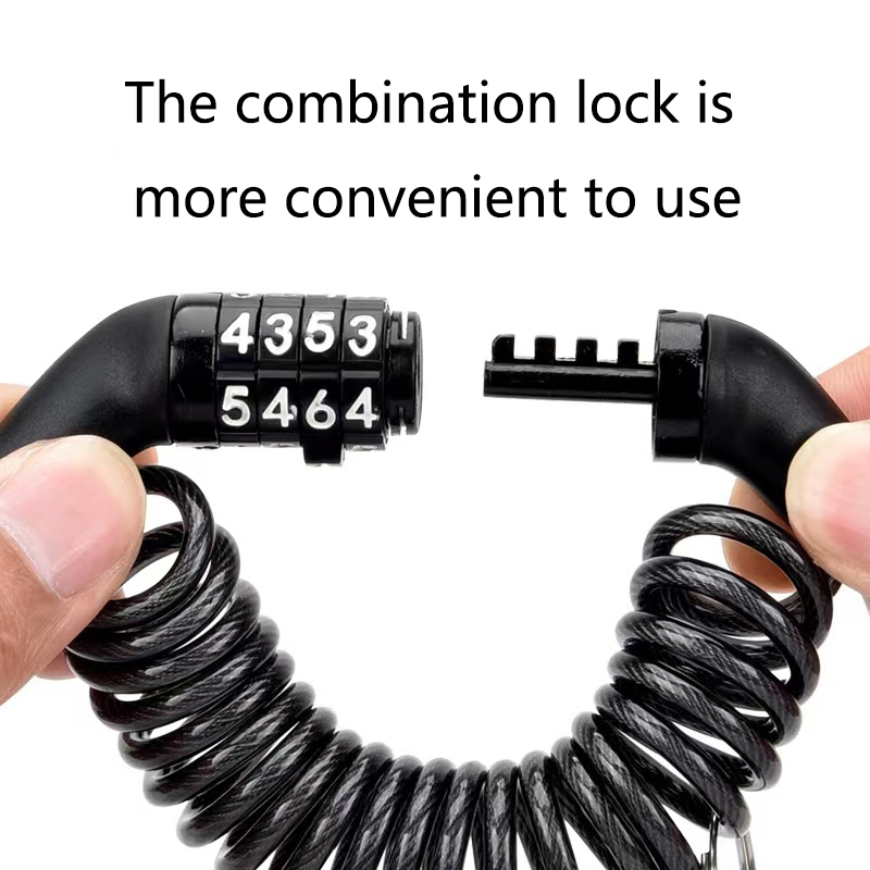 Universal Furniture Hardware - Portable Password Wire Anti-Theft Lock Universal