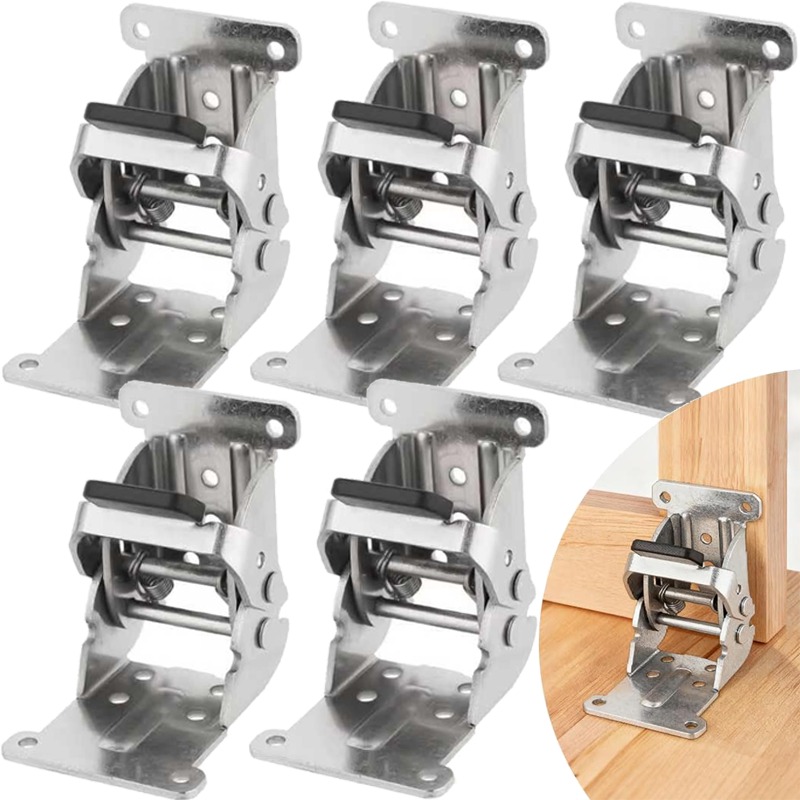 Furniture Hardware Tools - Self Locking Folding Hinge 90 Degree