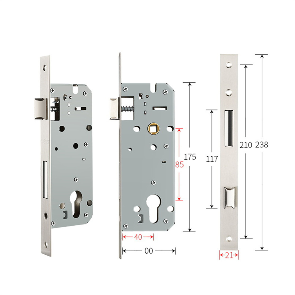Universal Furniture Hardware - 1 PCS 8520/8525/8530/8535 Metal Door Lock
