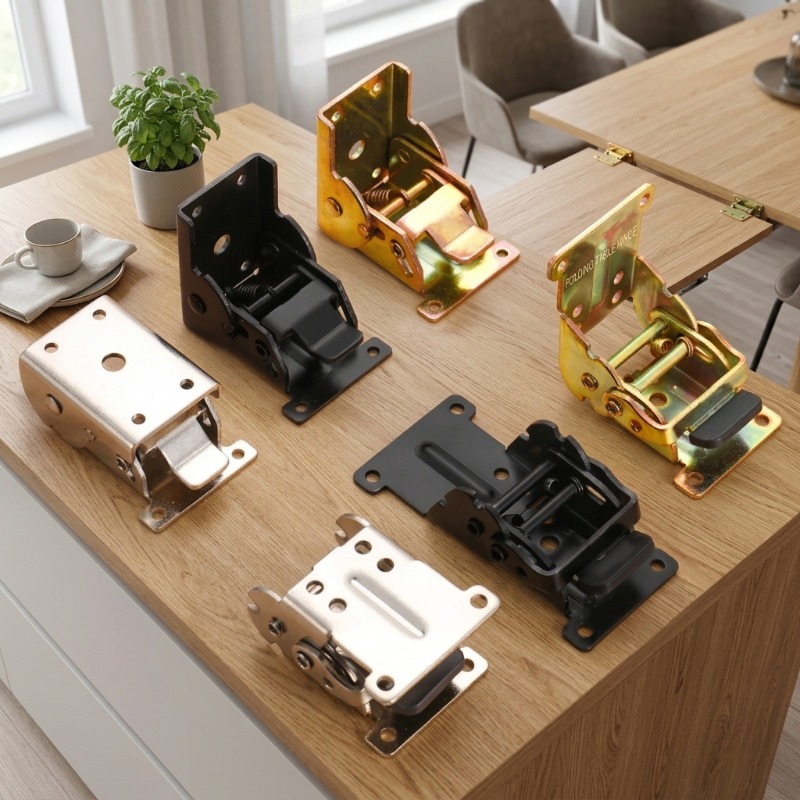 Furniture Hardware Wholesale - Desktop Widening Folding Self-Lockes Wholesaleing Hinge,