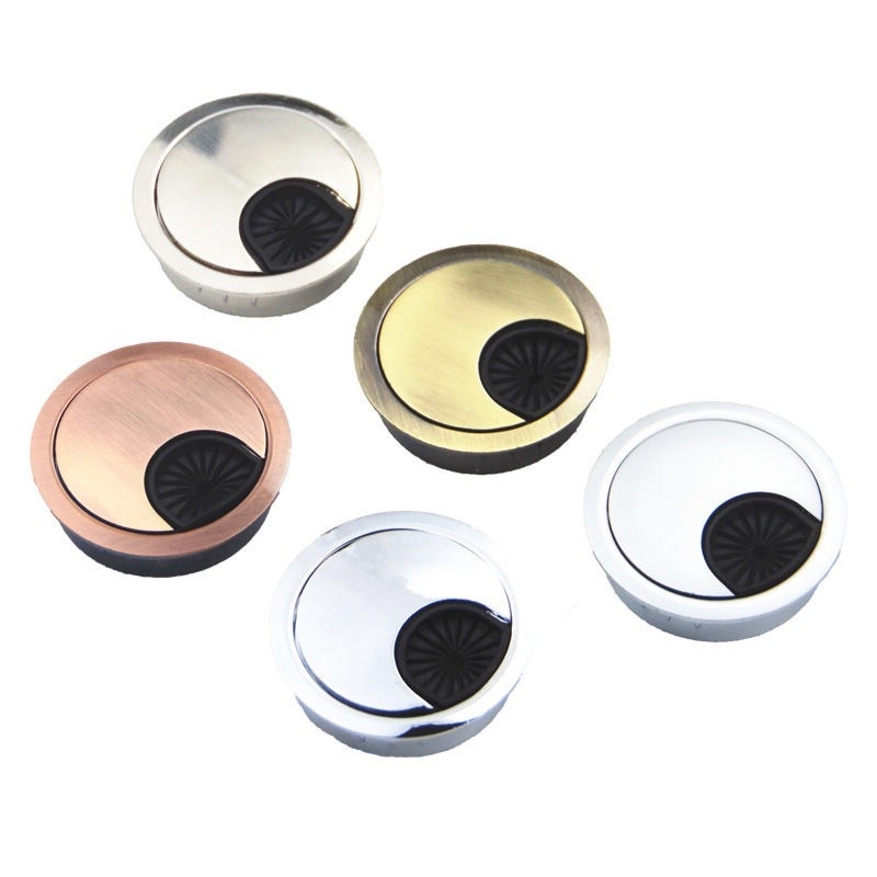 Furniture Hardware In China - 50mm Computer Desk Metal Grommets Wire