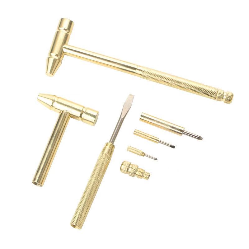 Furniture Hardware Tools - 6 In 1 Mini Hammer Screwdriver