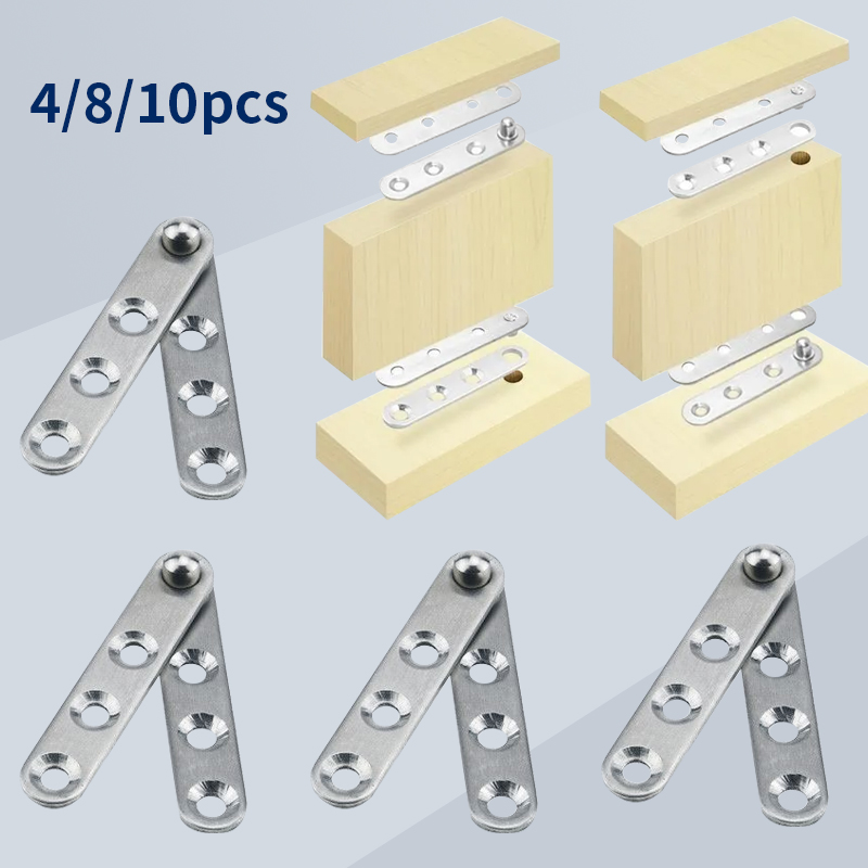 Used Furniture Hardware - 4/8/10 Pcs Rotating Hinges, Used for