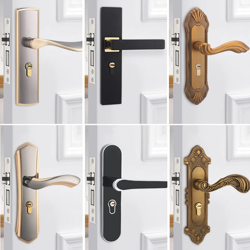 Bedroom Wooden Door Lock Set H - Furniture Hardware Tools ulasan dan harga