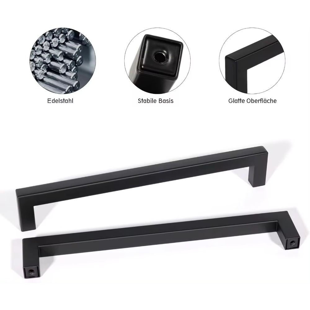 224mm Black Stainless Steel Ki - Furniture Hardware Nut ulasan dan harga