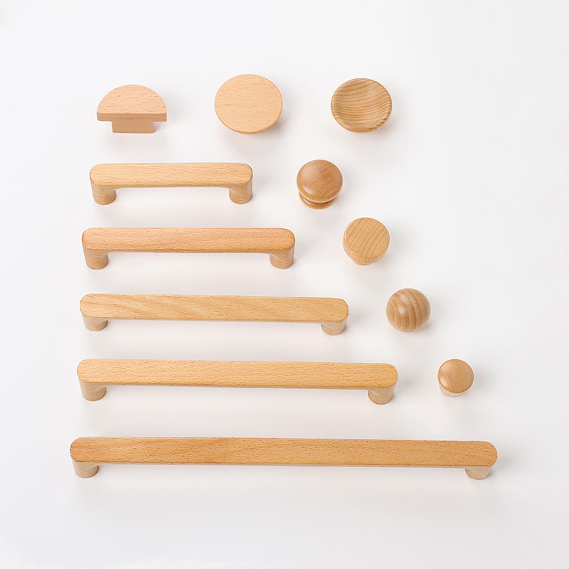 Nordic Wooden Furniture Handle - Furniture Hardware Nut ulasan dan harga