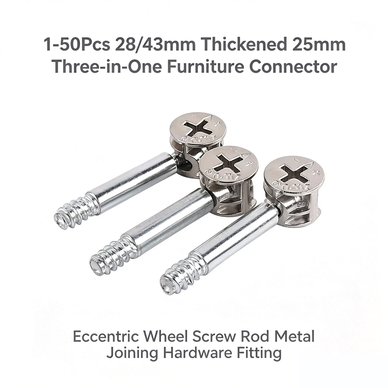 1‑50Pcs 28/43mm Thickened 25mm - Furniture Joining Hardware ulasan dan harga