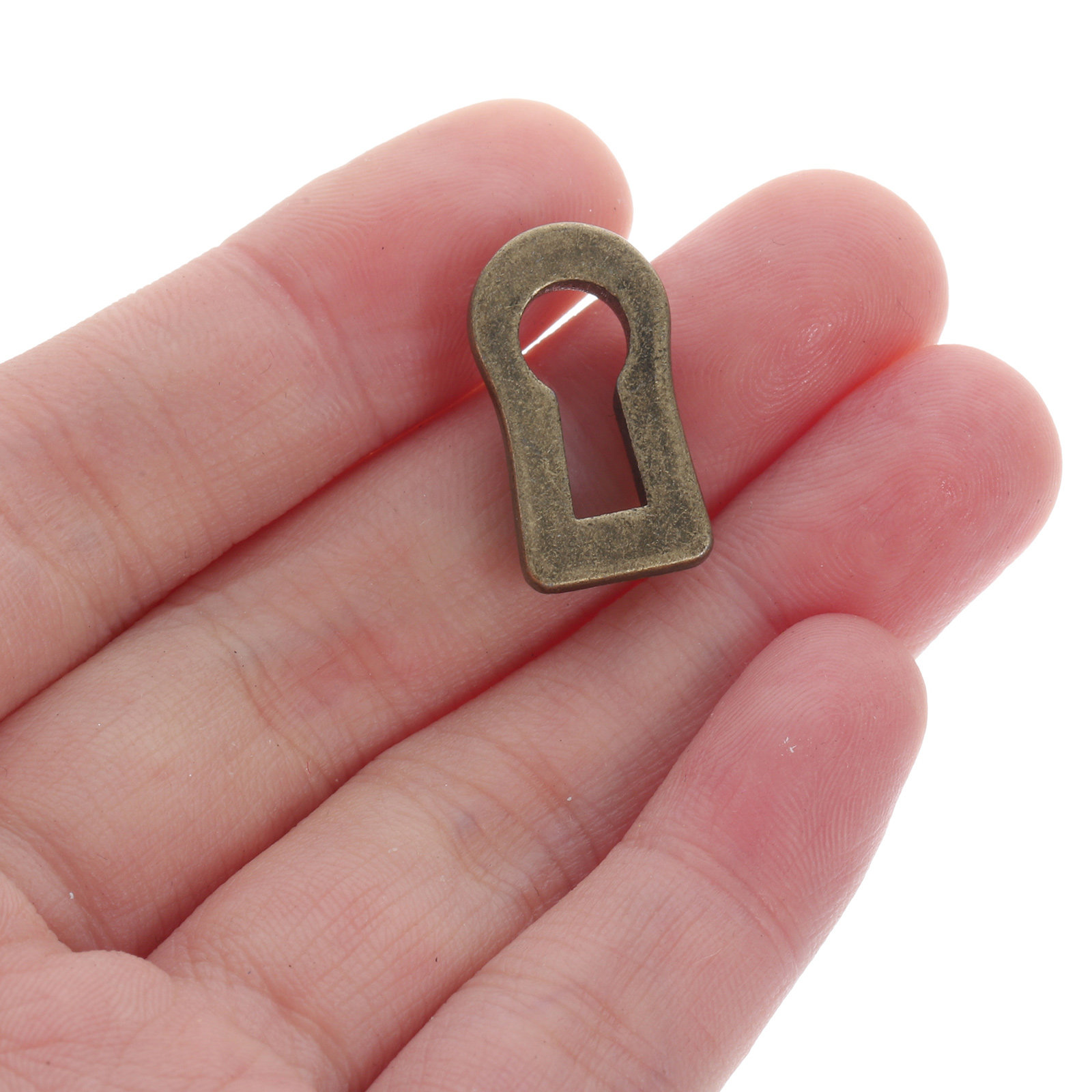 12Pcs Oval Zinc Alloy Keyhole  - Furniture Hardware Tools ulasan dan harga