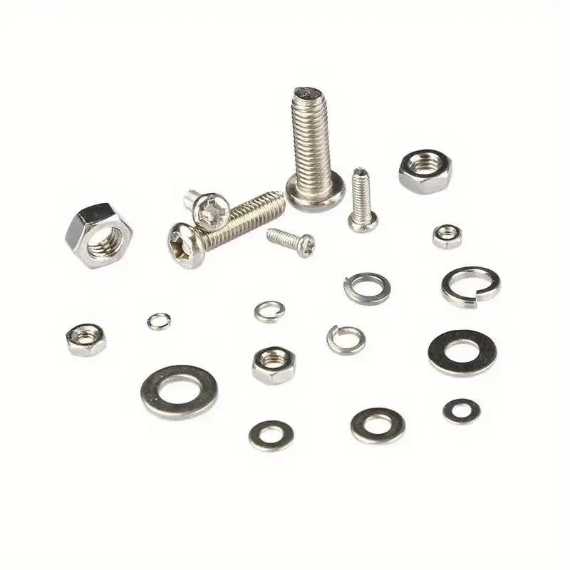 320PCS Hex Nuts & Bolts Set M2 - Universal Furniture Hardware ulasan dan harga