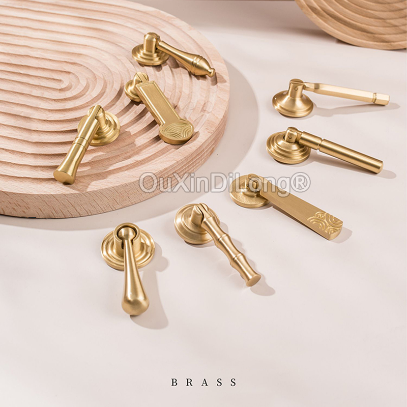 1PCS Chinese Style Brass Handl - Furniture Hardware Drop Pulls ulasan dan harga