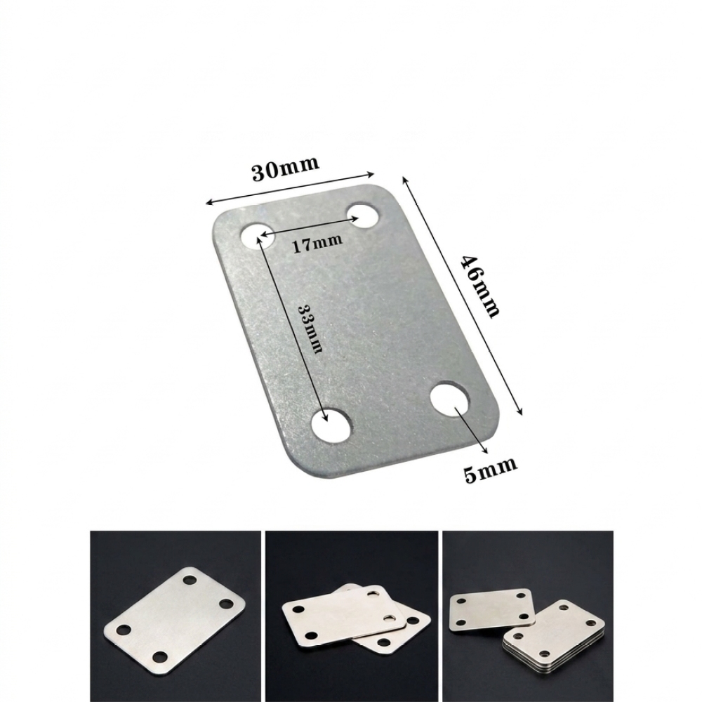 Sturdy Metal Joining Plate Iro - Furniture Joining Hardware ulasan dan harga