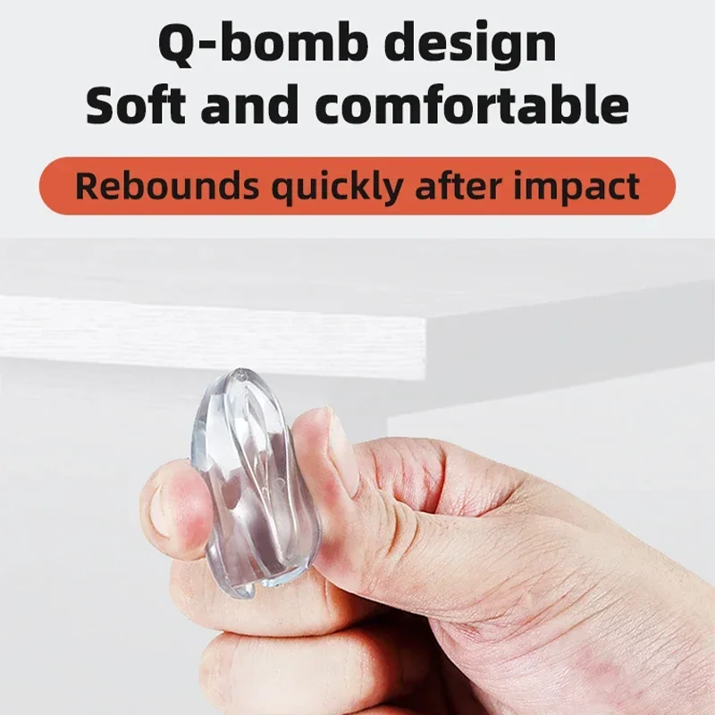 10PCS Clear Anti-collision Cof - Furniture Hardware Tools ulasan dan harga