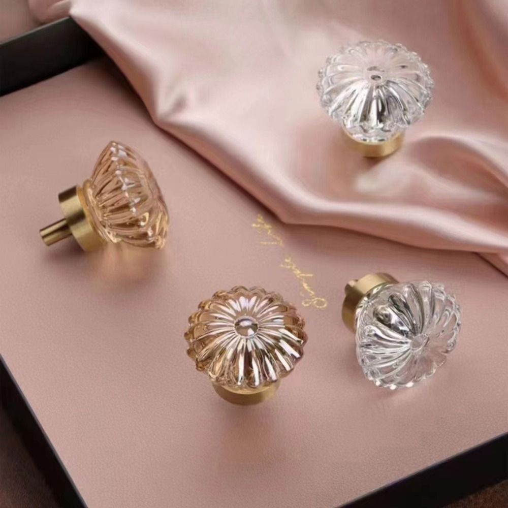 Crystal Glass Furniture Handle - Furniture Hardware Nut ulasan dan harga