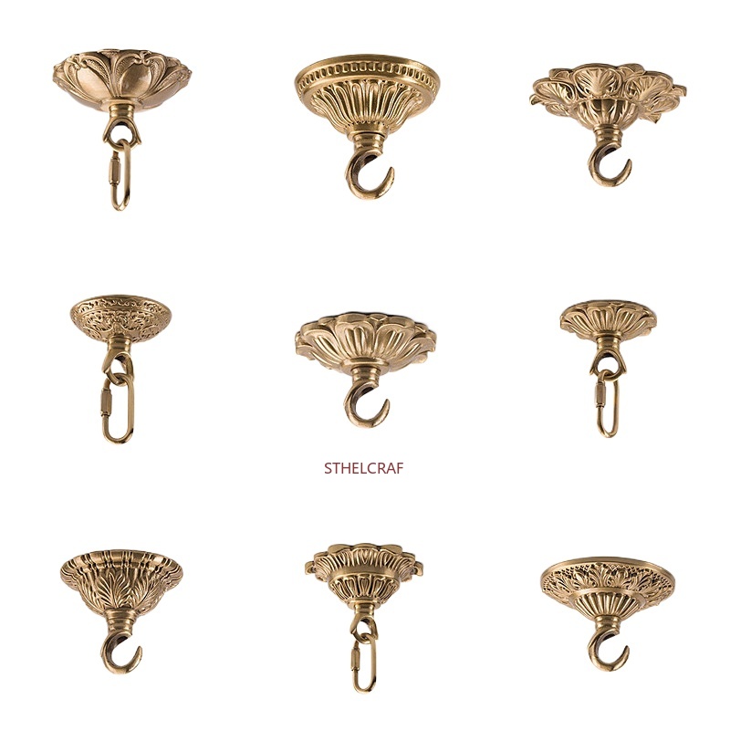 1PC High-end Brass Hook Home I - Furniture Hardware Tools ulasan dan harga