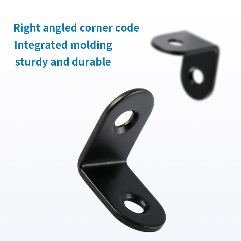 12pcs black metal right angle  - Used Furniture Hardware ulasan dan harga