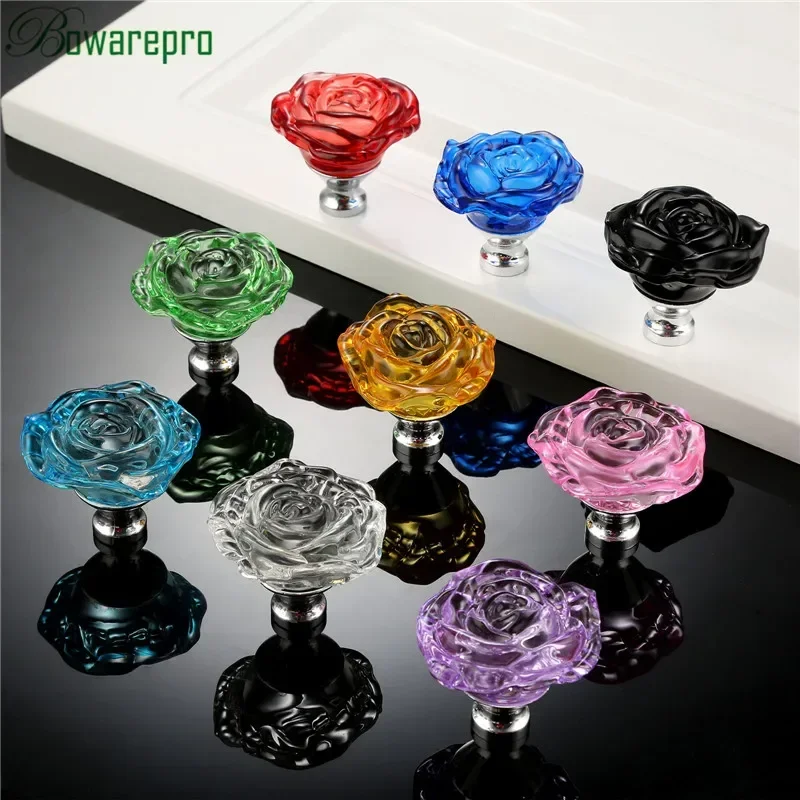bowarepro 50MM Crystal Rose Gl - Furniture Hardware Nut ulasan dan harga