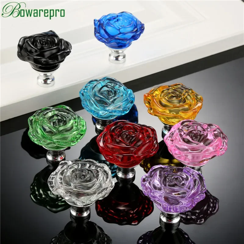 bowarepro 50MM Crystal Rose Gl - Furniture Hardware Nut ulasan dan harga