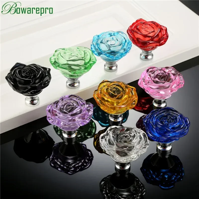 bowarepro 50MM Crystal Rose Gl - Furniture Hardware Nut ulasan dan harga