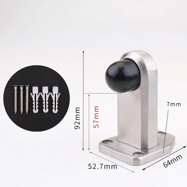 Door Suction Door Stop Wall Mo - Brand Hardware Furniture ulasan dan harga