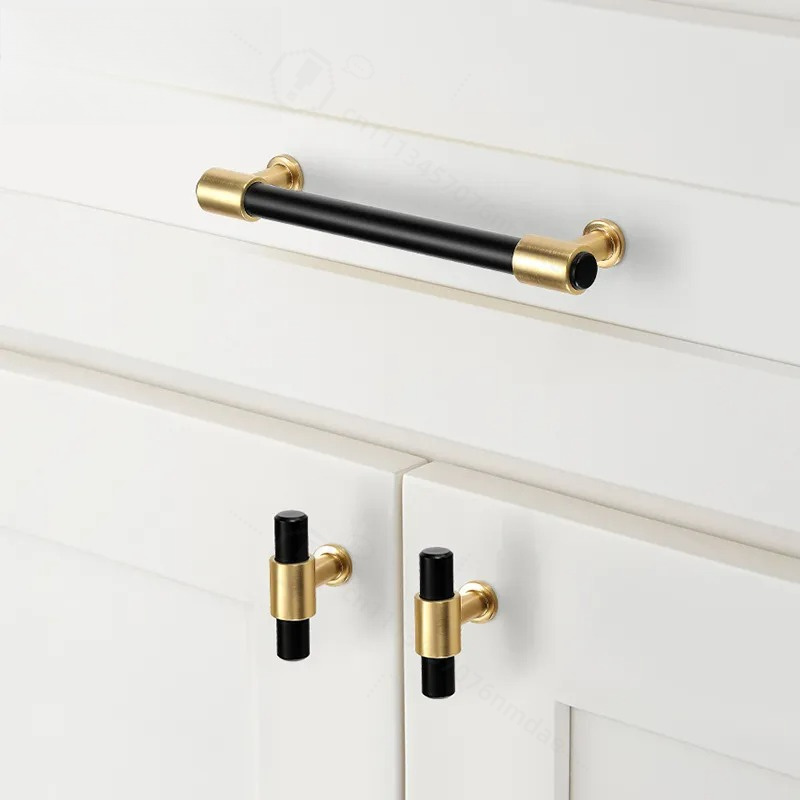 Modern Simple Nordic Black Gol - Furniture Hardware Wholesale ulasan dan harga