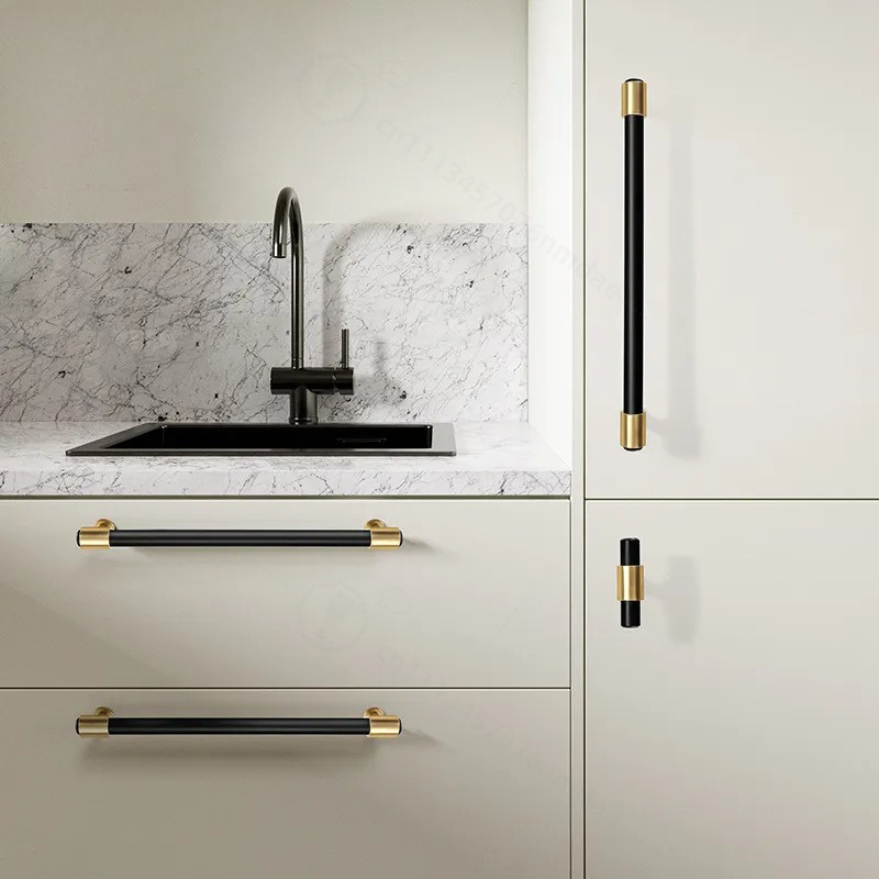 Modern Simple Nordic Black Gol - Furniture Hardware Wholesale ulasan dan harga