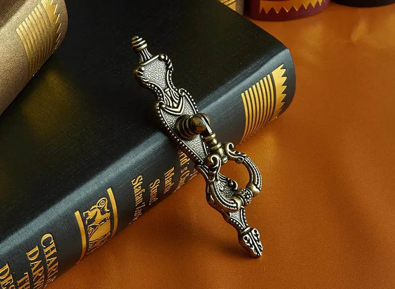 2 pcs 6style Countryside Dress - Furniture Hardware Drop Pulls ulasan dan harga