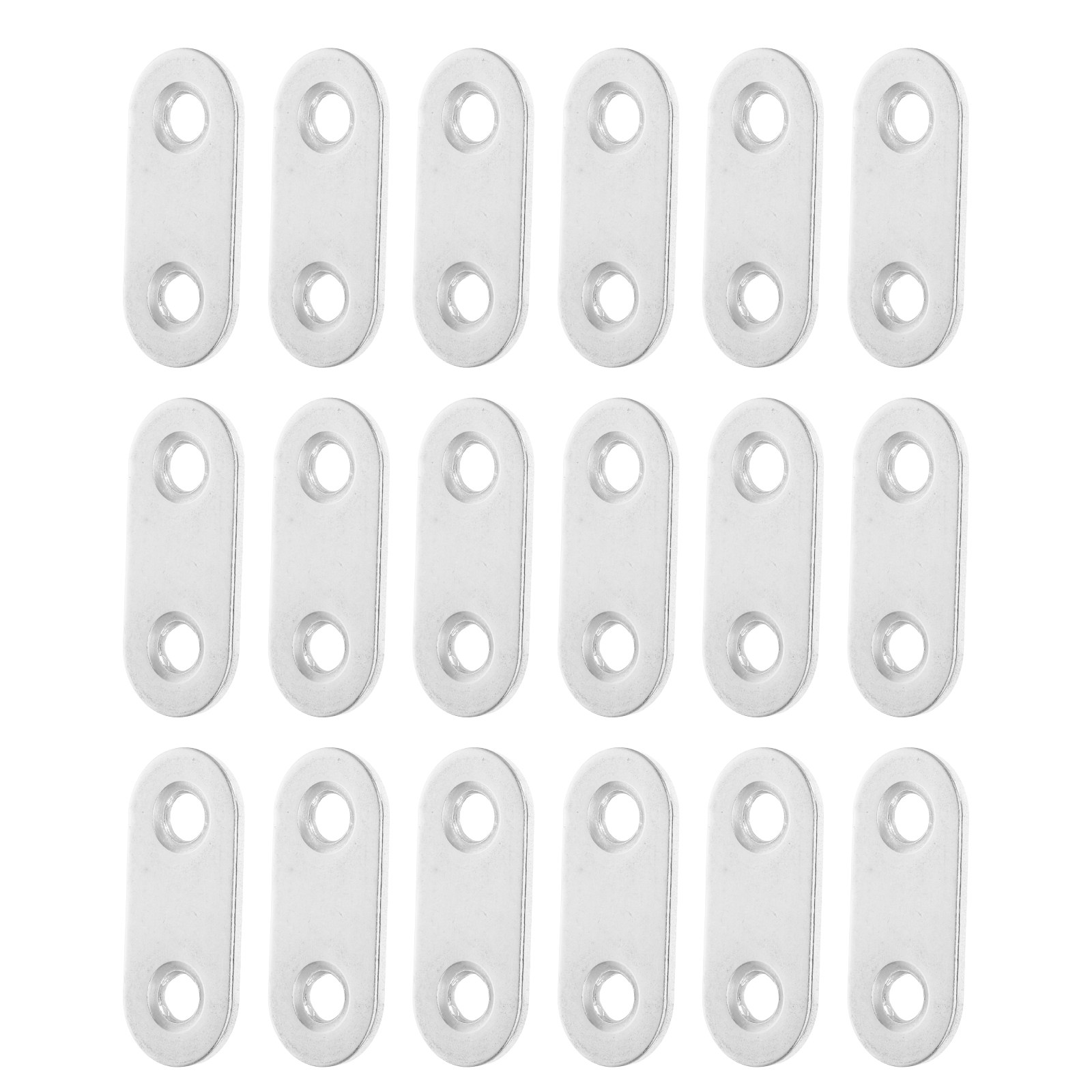20Pcs Stainless Steel Flat Bra - Furniture Joining Hardware ulasan dan harga