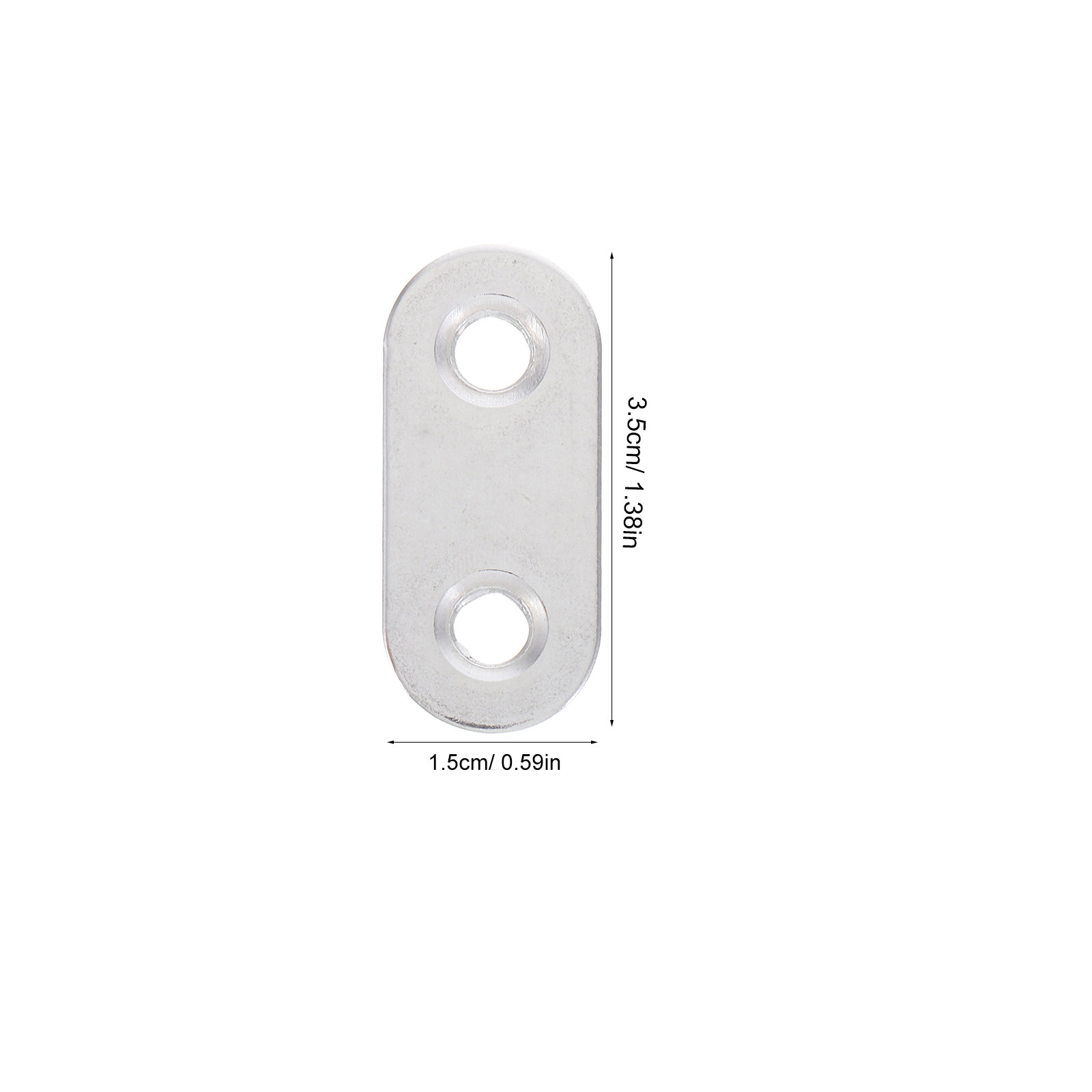 20Pcs Stainless Steel Flat Bra - Furniture Joining Hardware ulasan dan harga
