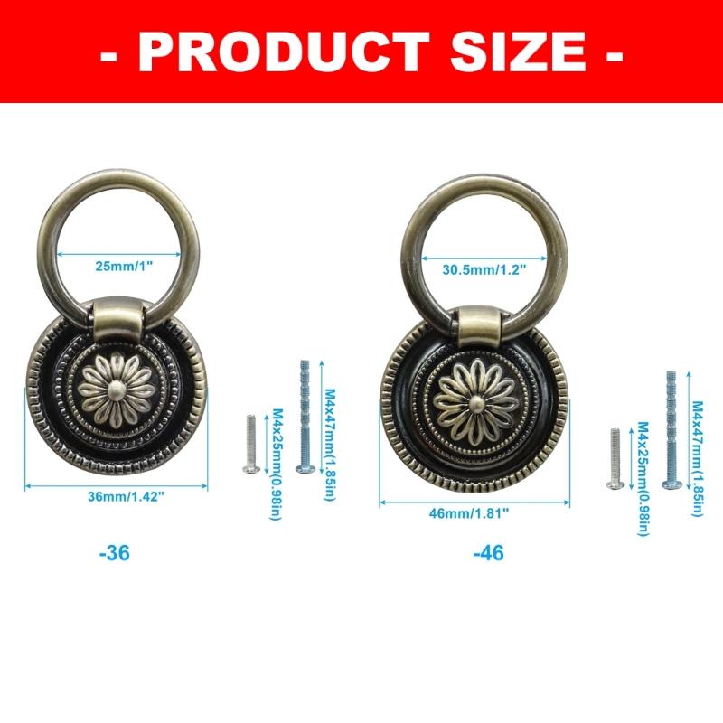 Pack of 6 Antique Bronze Drop  - Furniture Hardware Drop Pulls ulasan dan harga