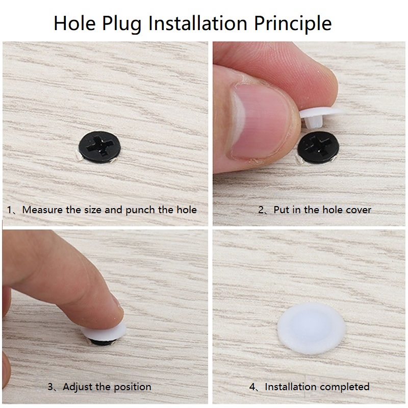 100/500/1000pcs Plastic Screw  - Furniture Hardware Nut ulasan dan harga