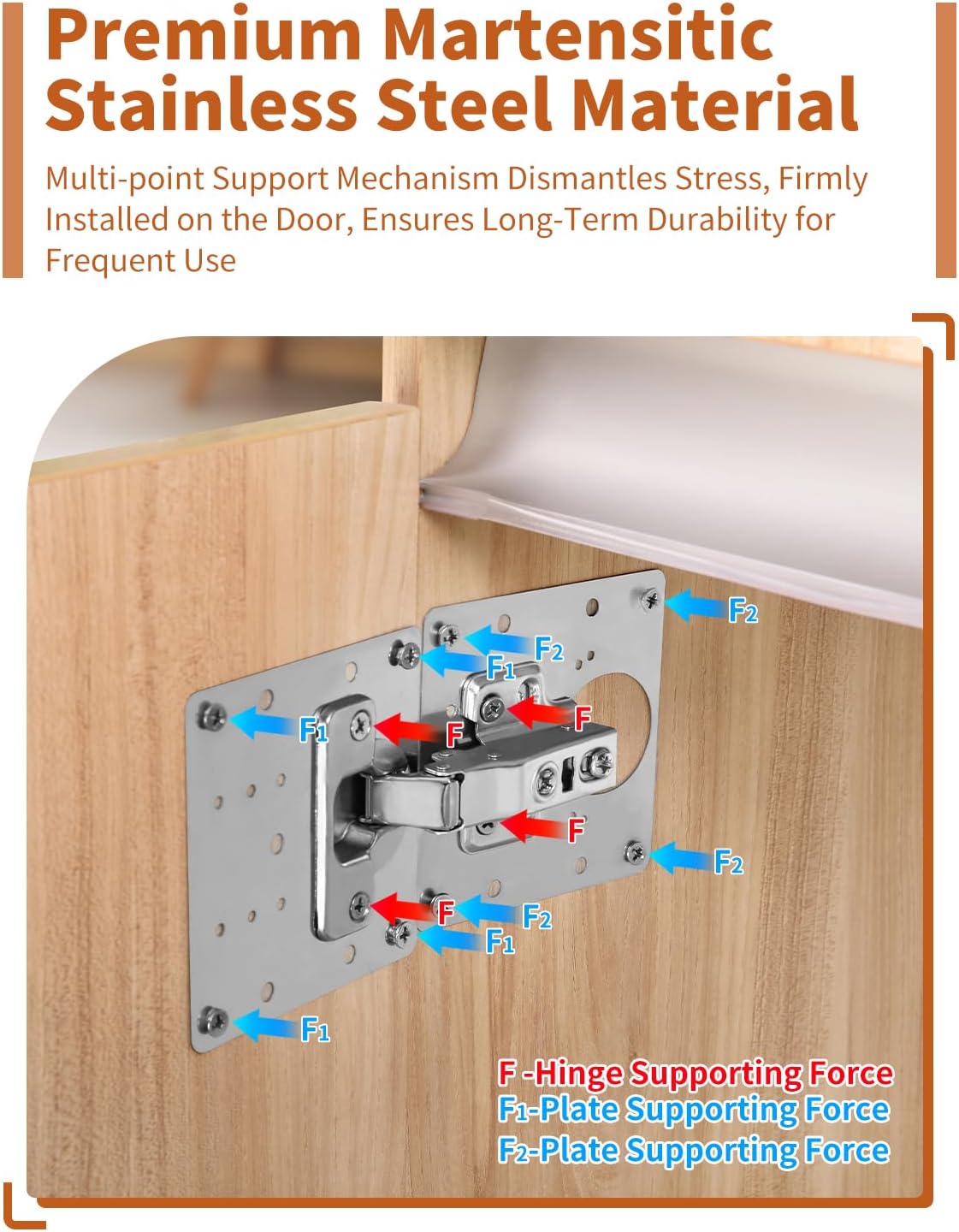 Cabinet Door Hinge Repair Plat - Furniture Hardware Tools ulasan dan harga