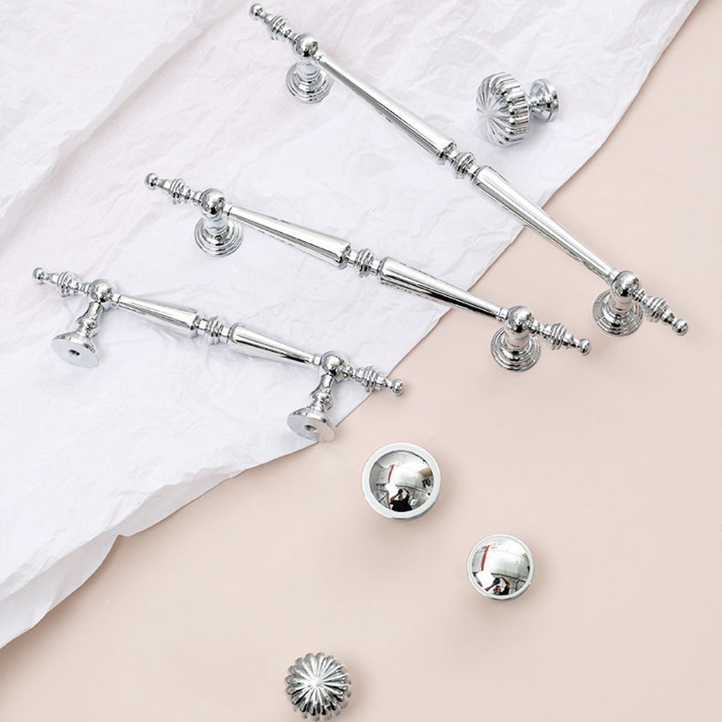 1PC Silver Cabinet Handles Des - Furniture Hardware Wholesale ulasan dan harga