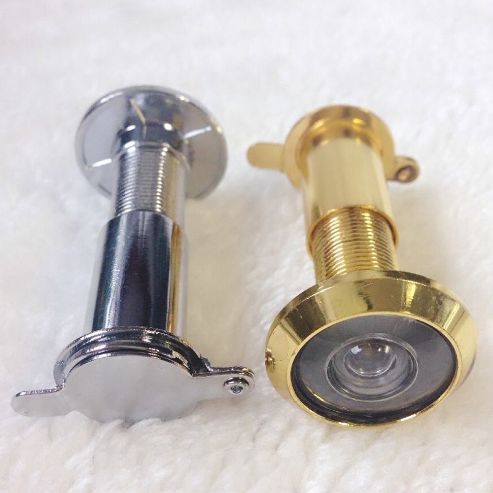 220 Degree Door Viewer HD Glas - Furniture Hardware Tools ulasan dan harga