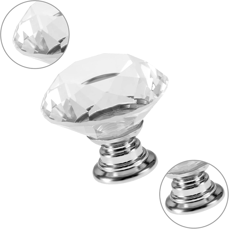 6Pcs Cabinet Knob with Screws  - Furniture Hardware Tools ulasan dan harga