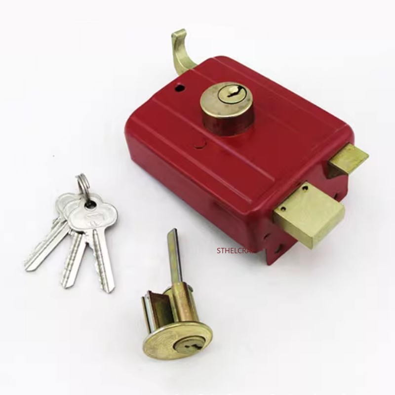 Old-fashioned Red Anti-theft S - Universal Furniture Hardware ulasan dan harga