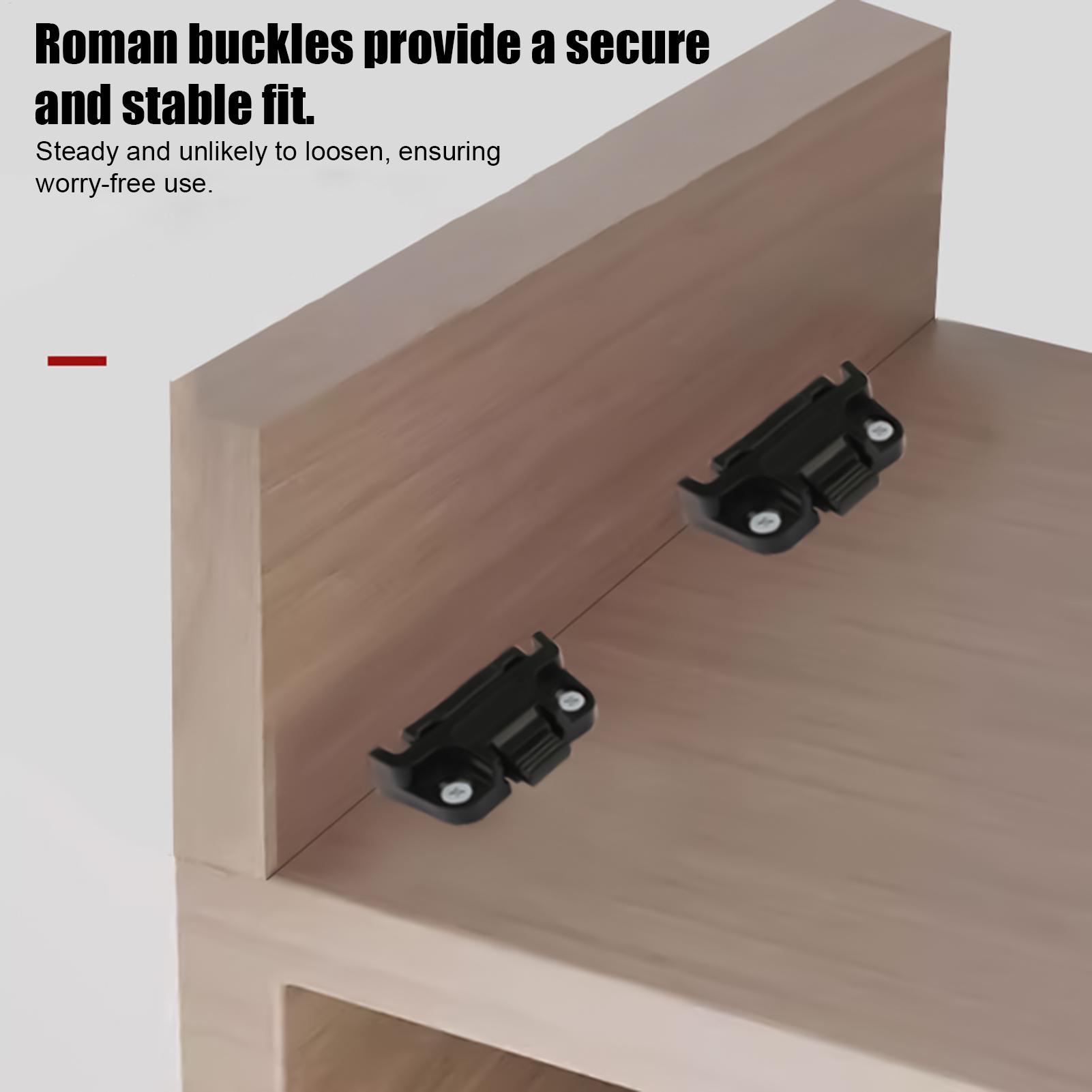 Roman Column Buckle Brackets J - Furniture Joining Hardware ulasan dan harga