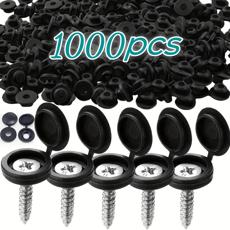 1000pcs Hinged Plastic Screw C - Furniture Hardware Nut ulasan dan harga