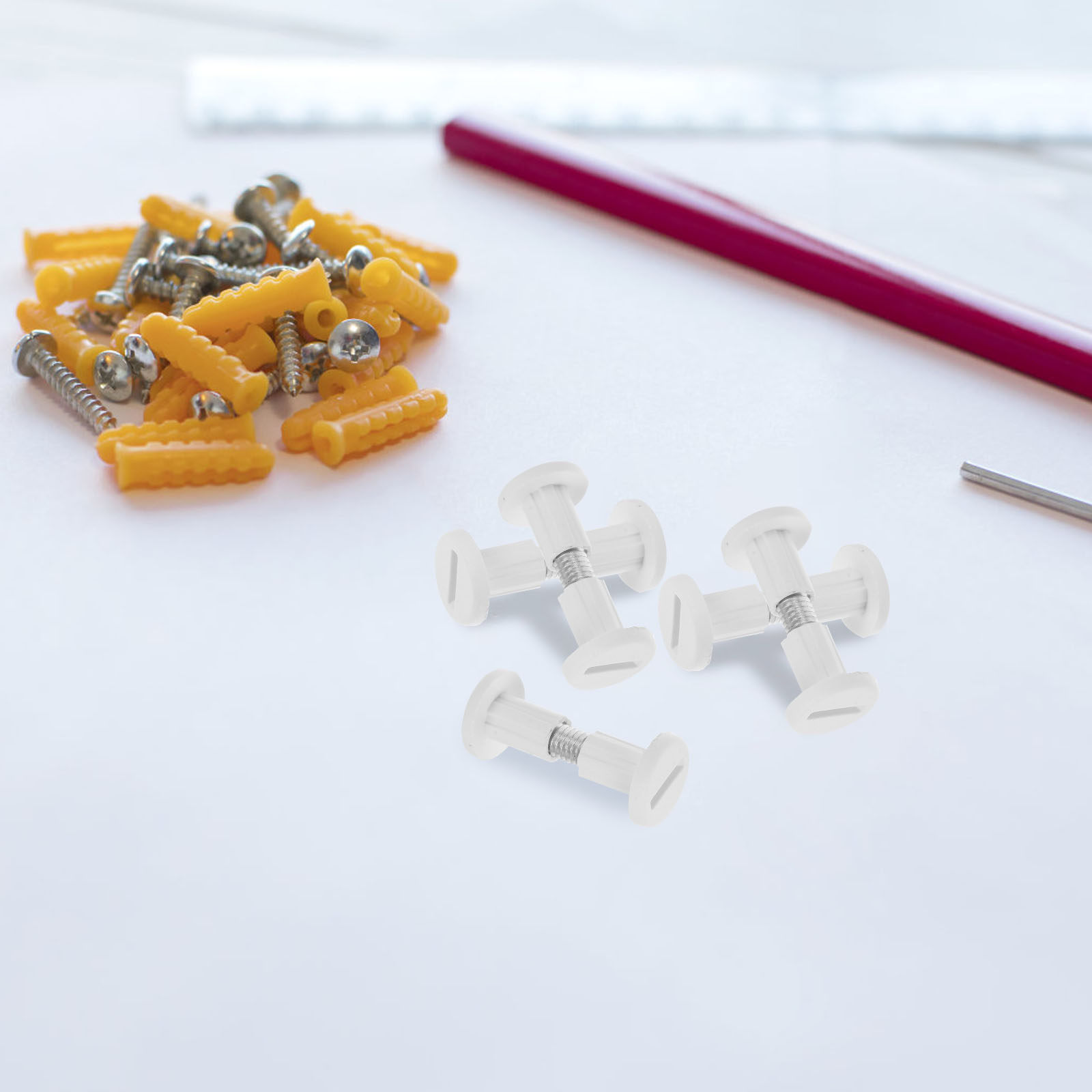 50Pcs Furniture Board Fastener - Furniture Joining Hardware ulasan dan harga