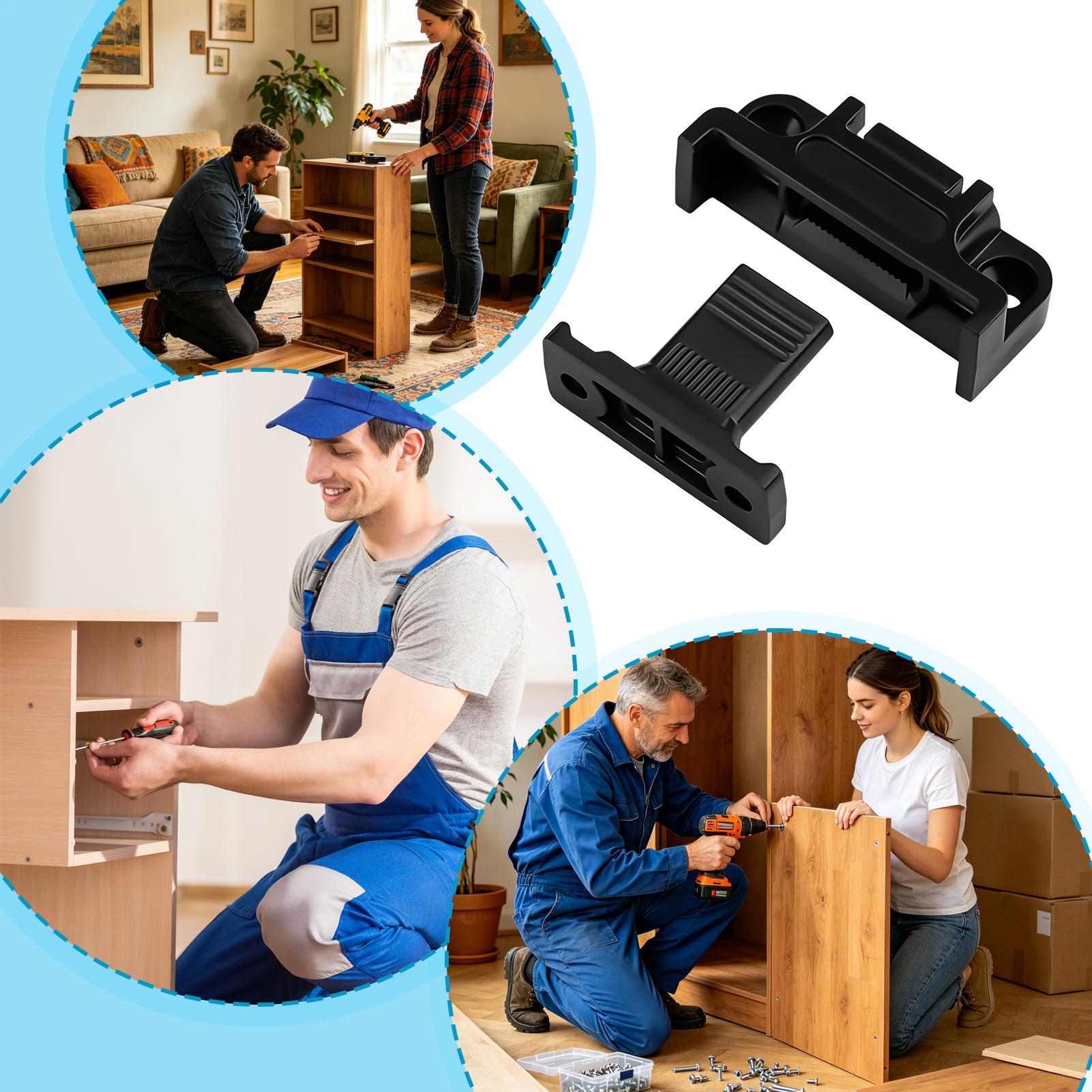 Roman Column Buckle Brackets J - Furniture Joining Hardware ulasan dan harga
