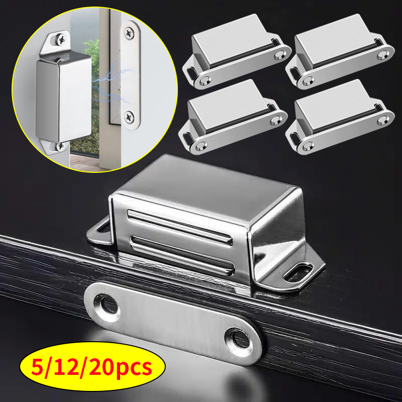 5/12/20pcs Magnetic Door Catch - Used Furniture Hardware ulasan dan harga