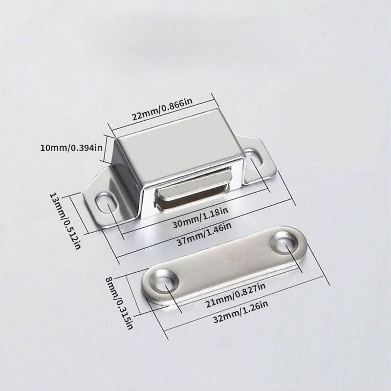 5/12/20pcs Magnetic Door Catch - Used Furniture Hardware ulasan dan harga
